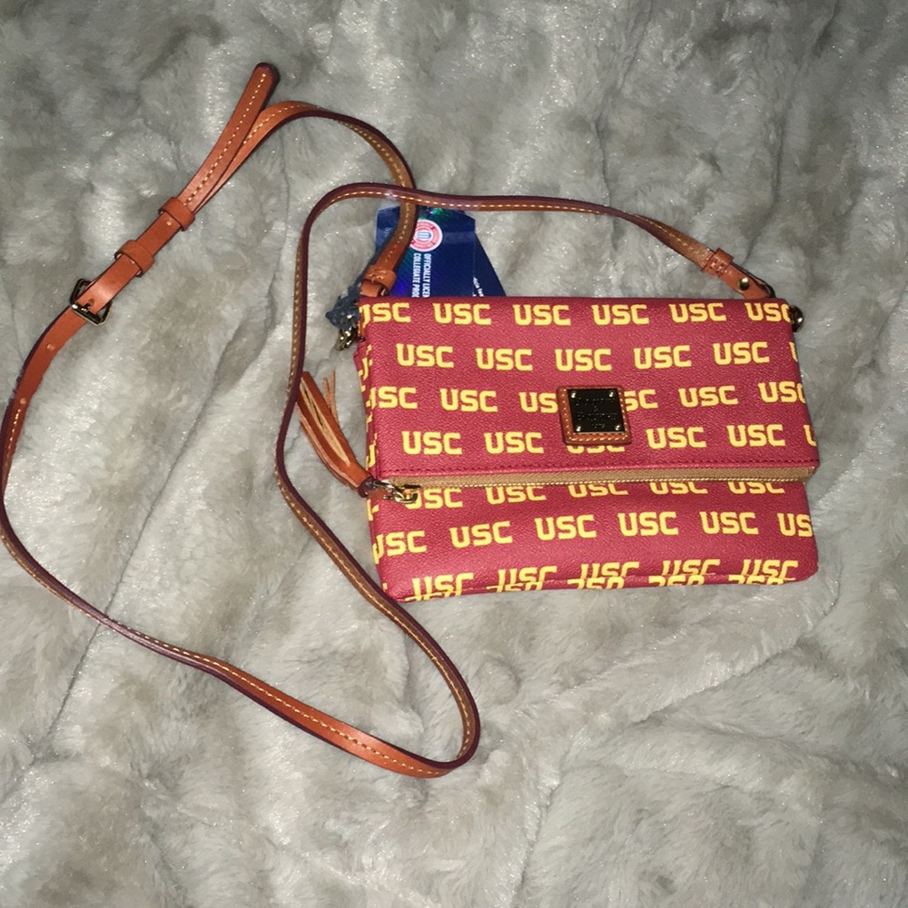 USC Trojans Dooney & Bourke crossbody NWT